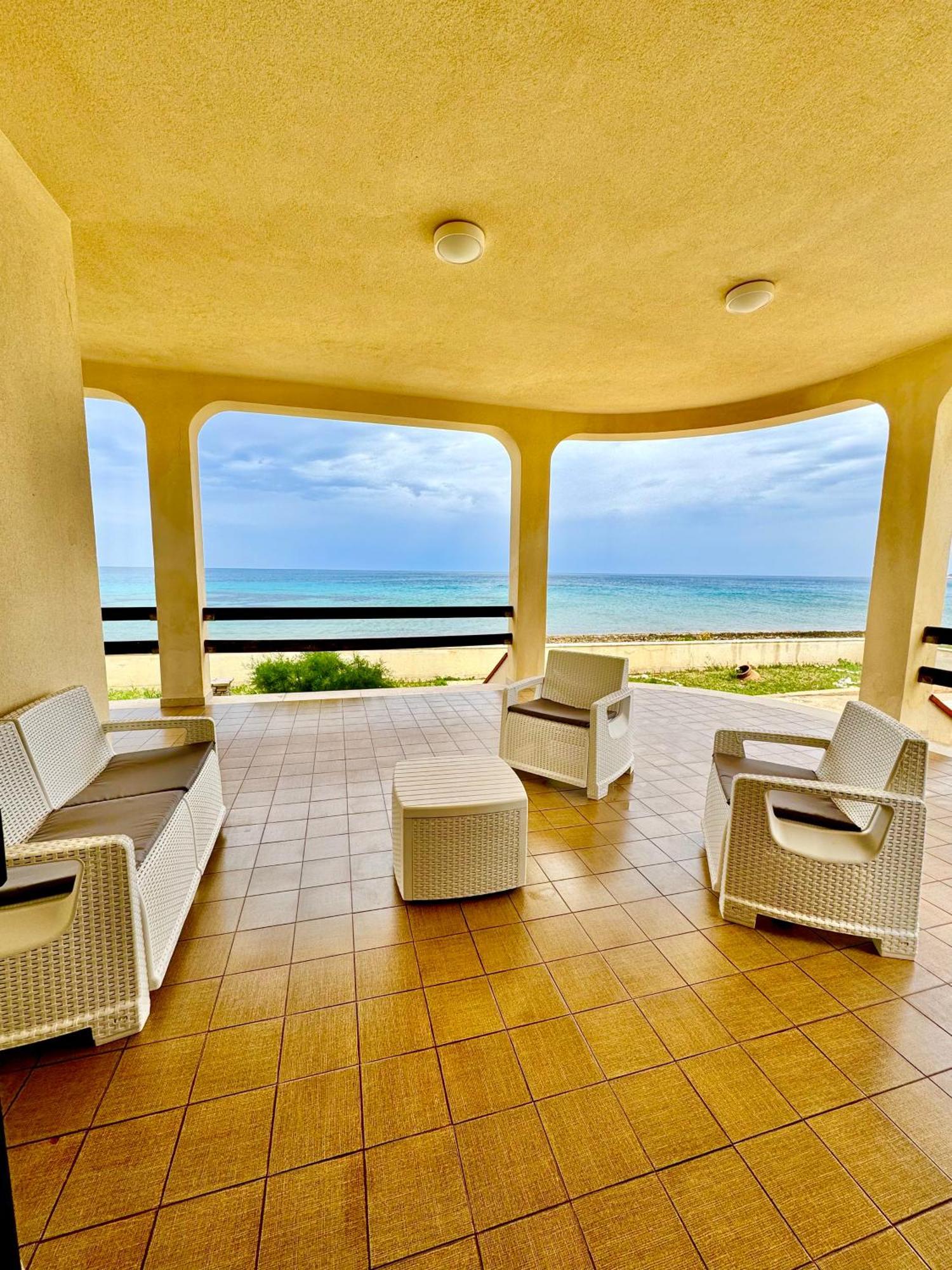 Villino Maria Elena Apartman Valderice Kültér fotó